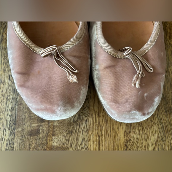 Dôen Pink Velvet Ballerina Flats 39/9/8.5 - Picture 7 of 9